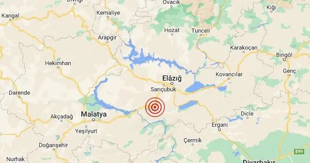 Elazığ'da deprem!