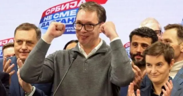 Sırbistan'da seçimi sağcılar kazandı