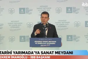 İmamoğlu yeni Aksaray Meydanı’nın temelini attı