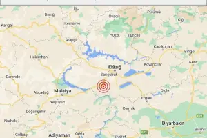 Elazığ'da deprem!