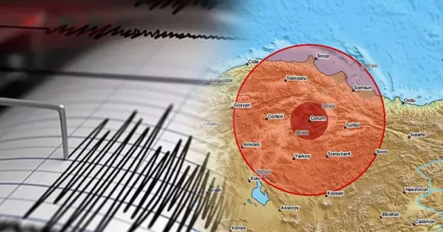 Çorum'da deprem!
