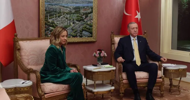 İtalya Başbakanı Meloni Türkiye'de