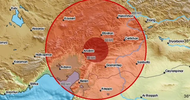 Kahramanmaraş’ta deprem!