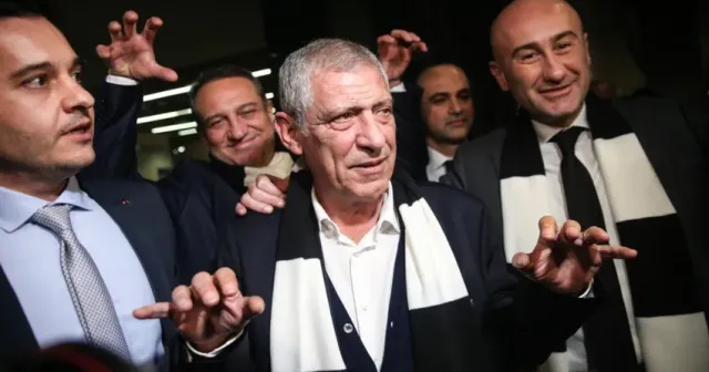 Beşiktaş, Fernando Santos'u KAP'a bildirdi