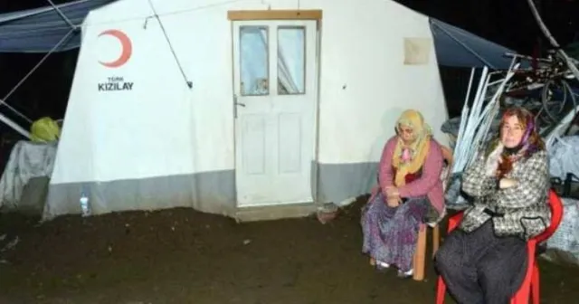 Şehit askerin depremzede ailesine ısıtıcı verildi!