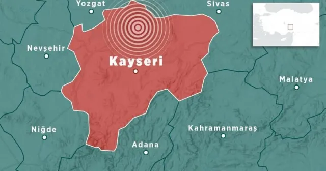 Kayseri’de deprem!