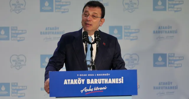 Ekrem İmamoğlu Ataköy Baruthanesi açılış töreninde konuştu