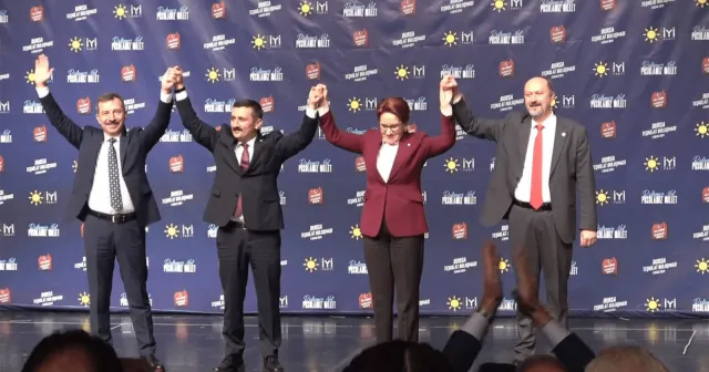 İYİ Parti Bursa adayı Bursa Milletvekili Türkoğlu oldu