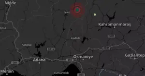 Adana'da deprem!