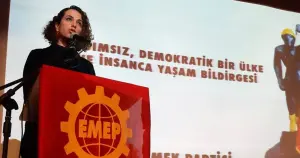 Gözaltına alınan EMEP İl Başkanı Sema Barbaros, serbest bırakıldı