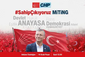 Özgür Özel'den 14 Ocak mitingine çağrı
