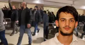 Adliye koridorlarında 'yaşasın şeriat' sloganları