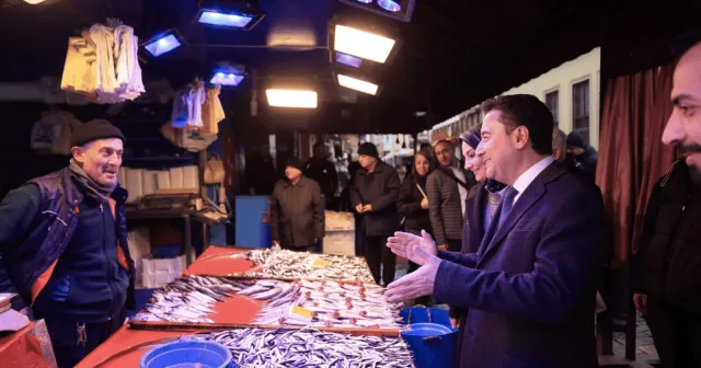 Ali Babacan, Eskişehir'de esnaf ziyareti yaptı