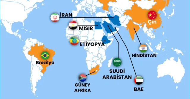 Beş ülke BRICS'e katılıyor