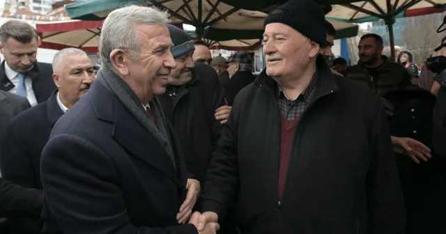 Mansur Yavaş, Tunalı Hilmi Caddesi'nde esnaf ziyareti yaptı