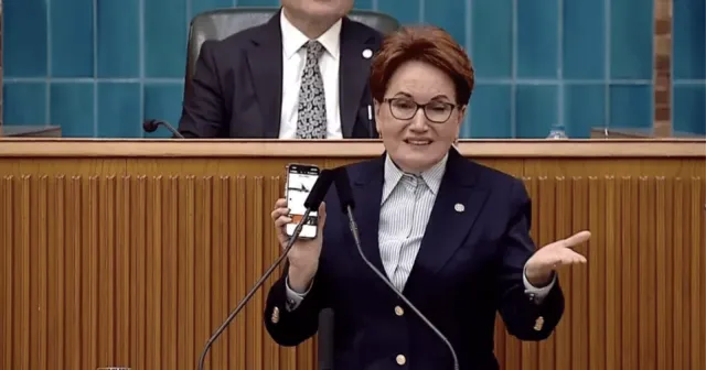 Merak Akşener partisinin grup toplantısında konuşurken ağladı
