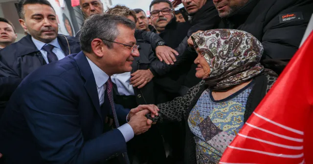 Özgür Özel, Bergama ve Kınık’ta vatandaşlara seslendi
