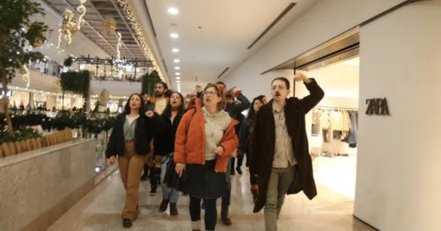 Özak Tekstil işçilerinin direnişine Ankara'dan destek