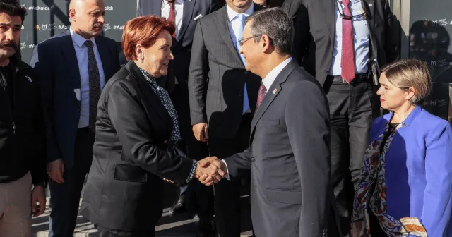 Özgür Özel, Meral Akşener’e taziye ziyaretinde bulundu