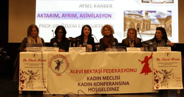 Alevi Bektaşi Federasyonu birinci kadın konferansını gerçekleştirdi