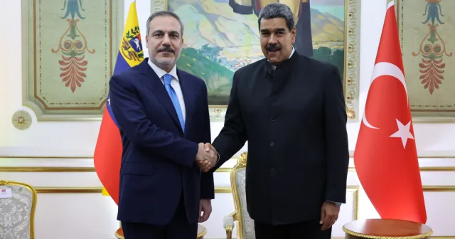 Hakan Fidan, Venezuela Devlet Başkanı Maduro ile görüştü