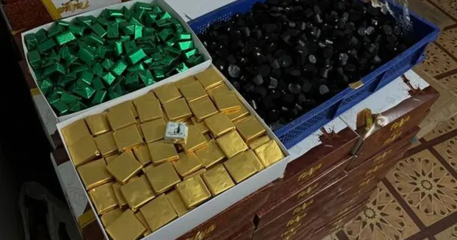 Bursa'da kaçak çikolata imalathanesine operasyon