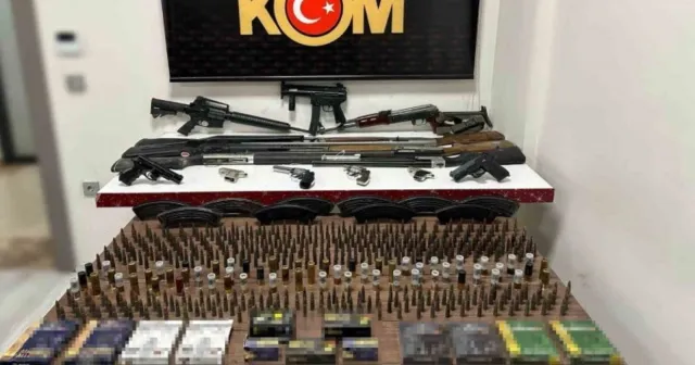 Şırnak’ta uzun namlulu silahlar ele geçirildi: 67 gözaltı