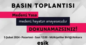 Eşitlik İçin Kadın Platformu: Medeni Yasa'ya dokunamazsınız!