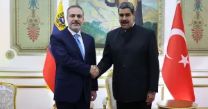 Hakan Fidan, Venezuela Devlet Başkanı Maduro ile görüştü