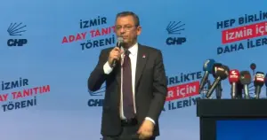 Özgür Özel, CHP'nin İzmir adaylarını tanıtıyor