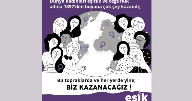 EŞİK: "Bu topraklar ve her yerde yine; Biz kazanacağız!"