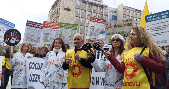 Eğitim Sen, MESEM ve ÇEDES uygulamalarını protesto etti