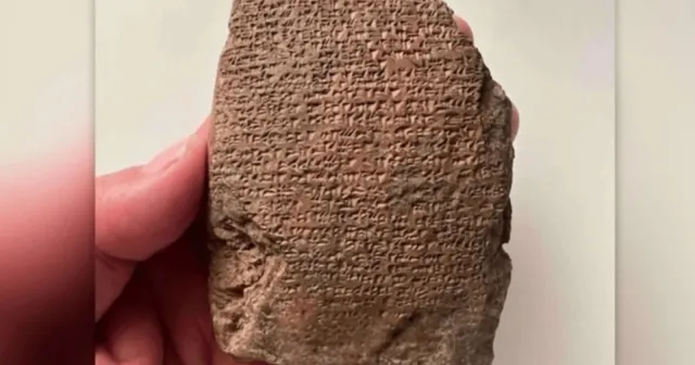 Kırıkkale'de Hititlere ait 3 bin 300 yıllık tablet bulundu