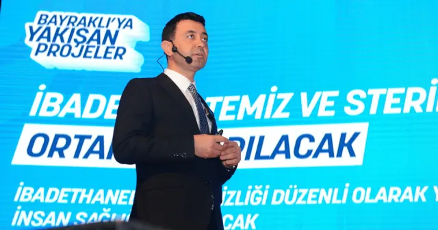 CHP Bayraklı Belediye Başkan Adayı İrfan Önal projelerini tanıttı