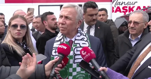 Mansur Yavaş sahte afişlerle ilgili açıklama yaptı