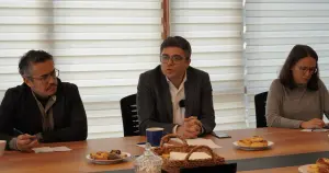 TİP Genel Başkan Yardımcısı Doğan Ergün, gazetecilerle buluştu