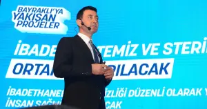 CHP Bayraklı Belediye Başkan Adayı İrfan Önal projelerini tanıttı