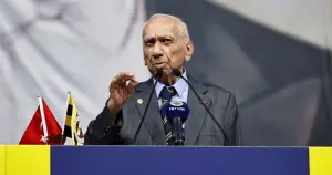 Eski Fenerbahçe Başkanı Tahsin Kaya, son yolculuğuna uğurlandı