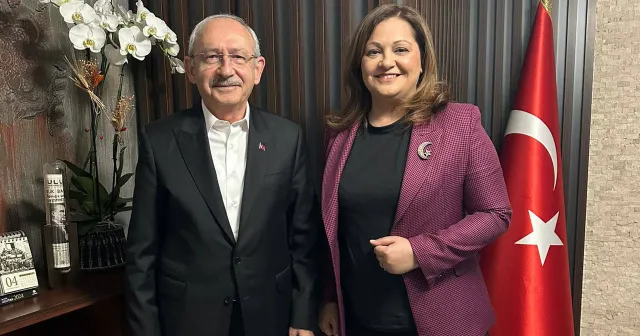 Burcu Köksal, Kemal Kılıçdaroğlu'nu ziyaret etti