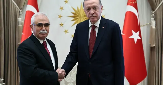 Cumhurbaşkanı Erdoğan ve AYM Başkanı Özkaya görüştü