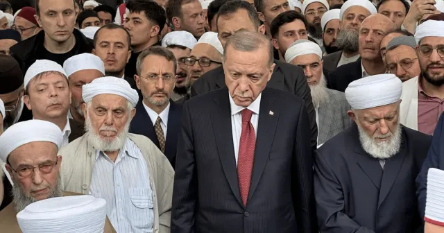 Cumhurbaşkanı Erdoğan, Hasan Kılıç'ın cenaze törenine katıldı