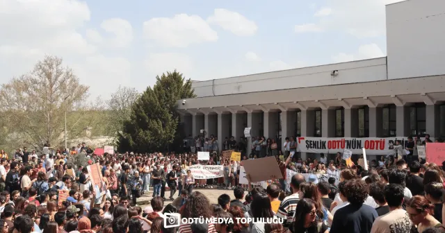 ODTÜ öğrencilerine "şenlik" soruşturması