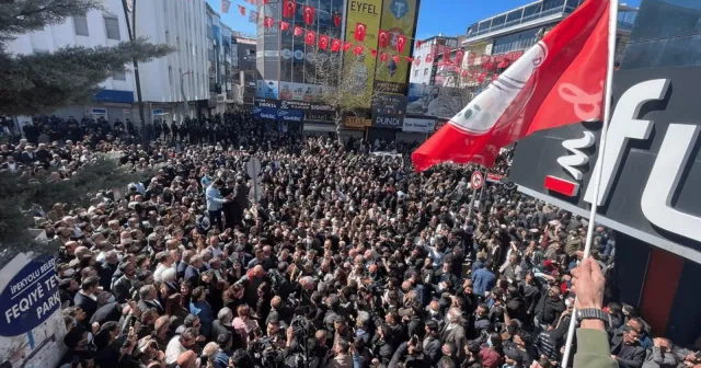 Van’da DEM Parti, EMEP, TİP ve CHP'den ortak yürüyüş