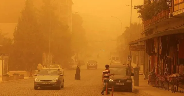 Meteoroloji'den ‘Çöl Tozu’ uyarısı
