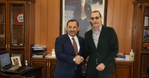 Enver Demirel, Erdal Beşikçioğlu’na teşekkür etti