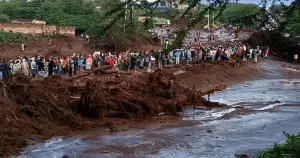 Kenya'da Old Kijabe Barajı çöktü, 42 kişi yaşamını yitirdi