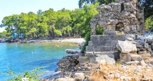 Phaselis'teki iki koy projesine mahkemeden iptal