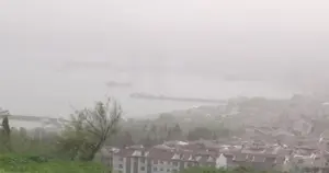 Tekirdağ gözden kayboldu: Türkiye çöl tozunun etkisinde