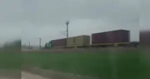Ankara'da yük treni raydan çıktı