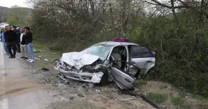 Tokat'ta kaza: 1 ölü, 8 yaralı